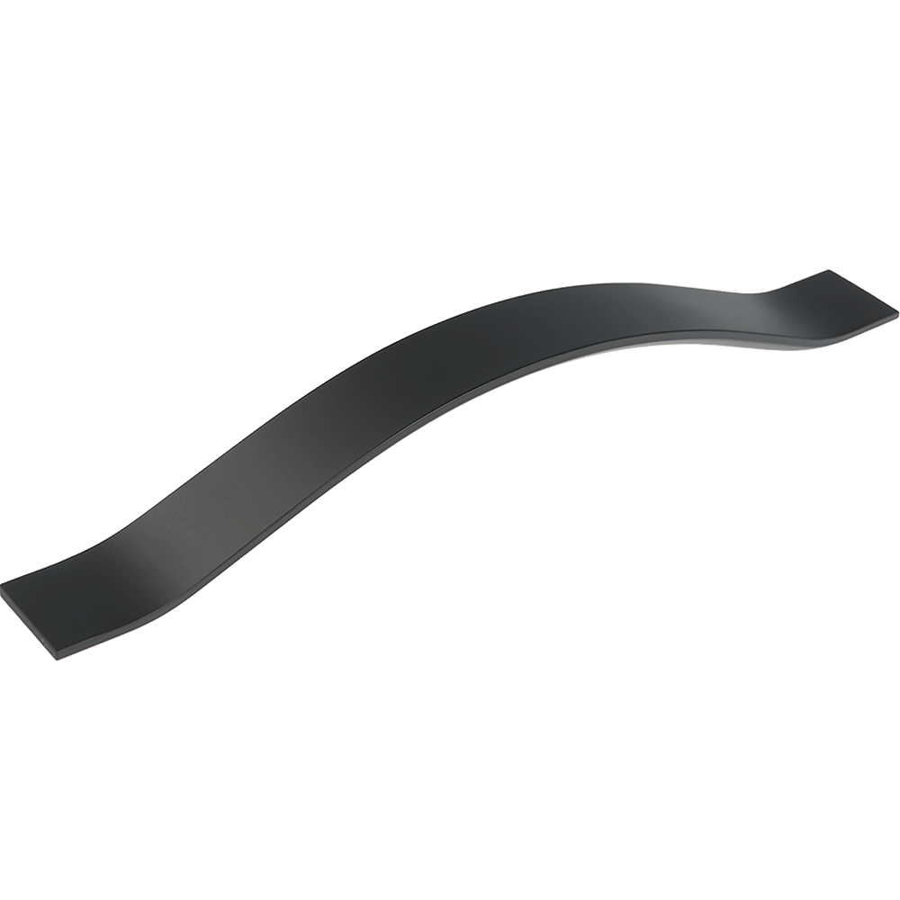 Maner AA319, aluminiu, negru anodizat, 160 mm