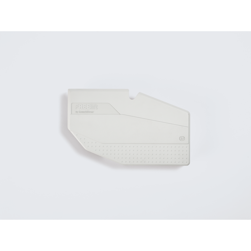 Capace mascare Etouch, pentru sistem Free Swing, Kessebohmer, plastic, alb