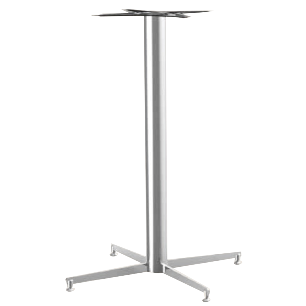 Tub pentru picior de masa cu postament, metal, crom, Ø 76 mm, H 1100 mm