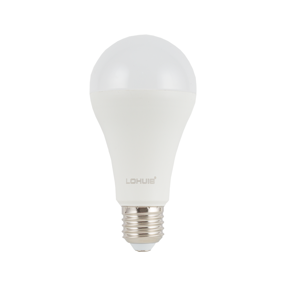 Bec LED Lohuis A65, rotund, E27, 18 W, 2100 lm, lumina rece 6500K
