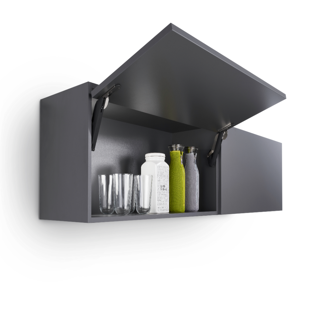 Sistem rabatare Kessebohmer FREE SPACE Tip E, max. 13,4 kg, metal, antracit