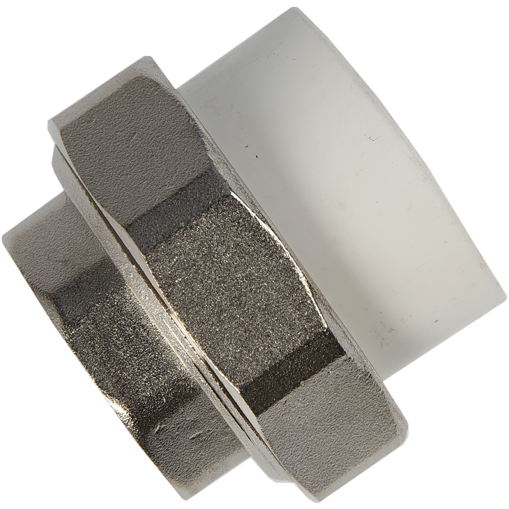 Racord olandez alama Formul, filet interior, PPR, alb, 32 mm x 1 inch