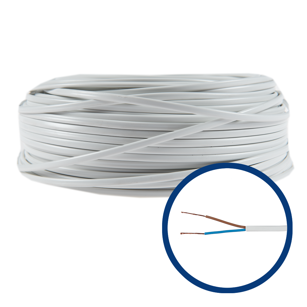 Cablu electric plat MYYUP 2 x 0,5 mmp