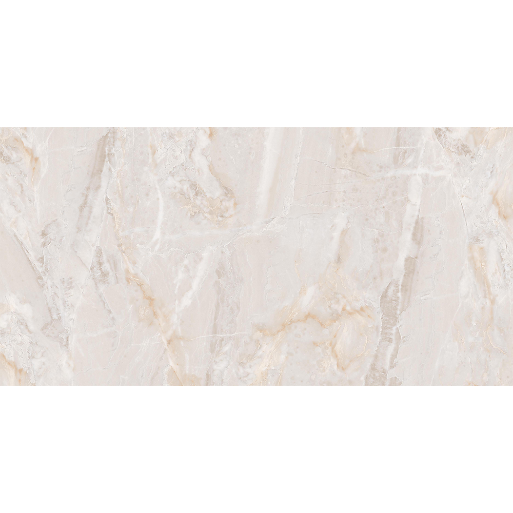 Gresie rectificata interior Matrix Bianco, PEI 4 , bej lucios, dreptunghiulara, 60 x 120 cm