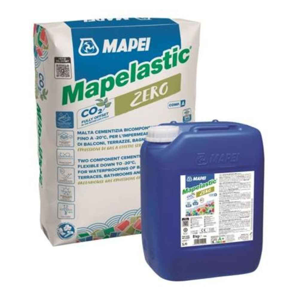 Mortar flexibil bicomponent Mapei Mapelastic, - 20 grade C, sac 24 kg Component A  + bidon 8 kg Component B