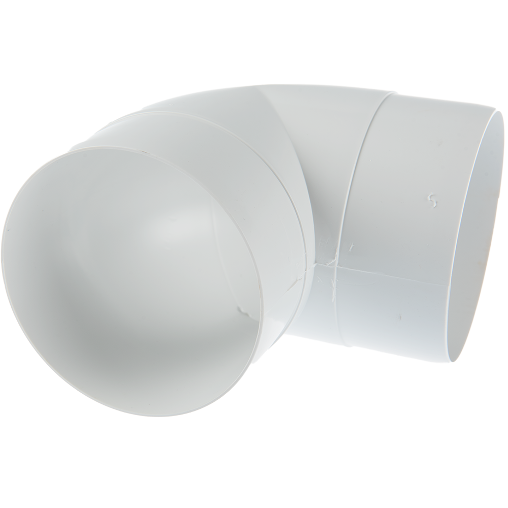 Cot teava PVC Dospel, D/KO 100 mm, 90 grade, alb