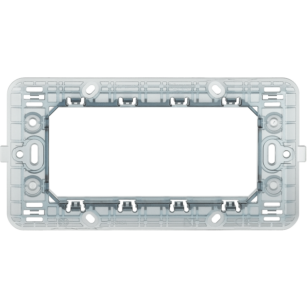 Placa suport 4 module Matix, Bticino 504SA