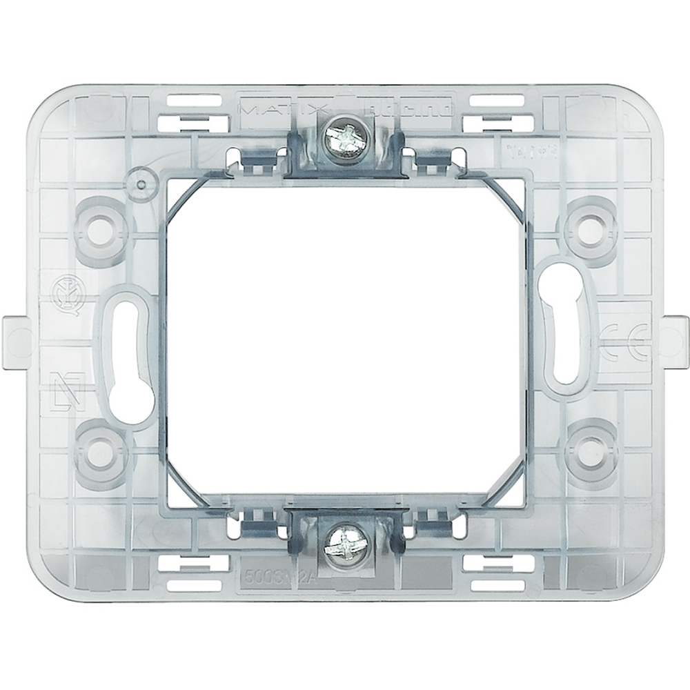 Placa suport 2 module Matix, Bticino 500SM2A