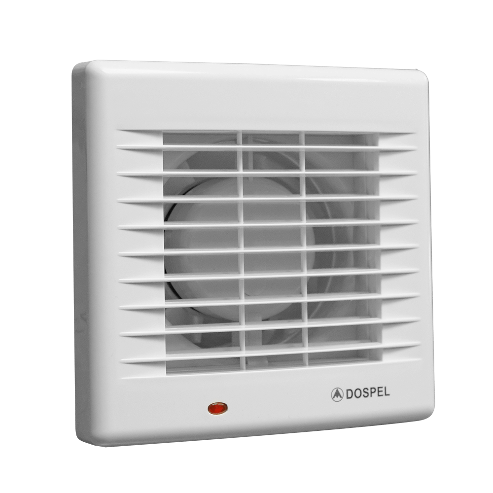 Ventilator axial cu grila automata Polo5 120AZ, D 120 mm, 17W, alb