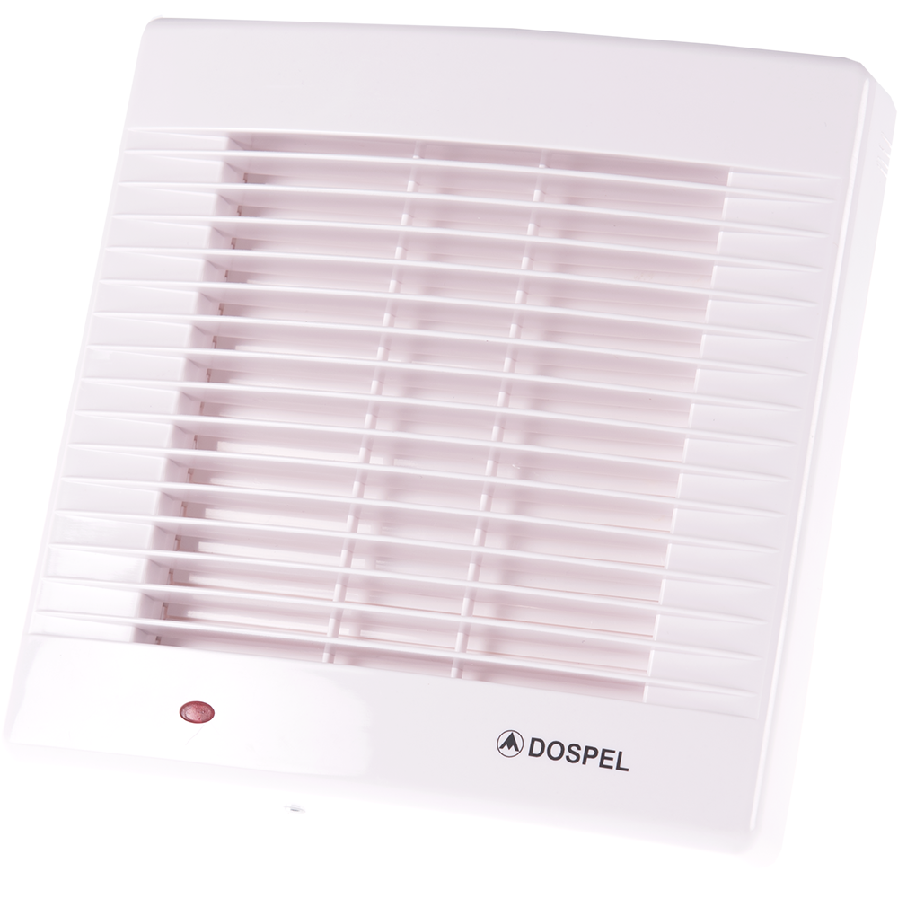 Ventilator axial cu grila automata Polo5 120AZ, Dospel, D 120 mm, 17W, alb