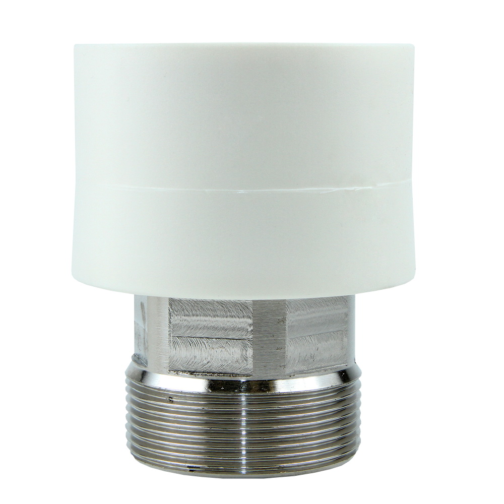 Mufa PPR 63 mm Vesbo, 2, filet exterior, alb