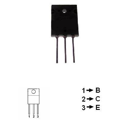 TRANZISTOR PNP PUTERE 230V 15A 180W 30MHZ