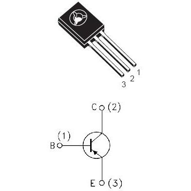 TRANZISTOR PNP 40V 3A 10W 80MHZ