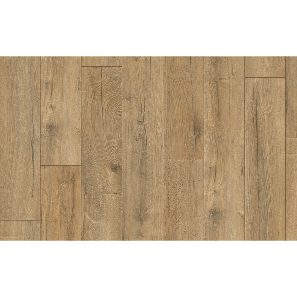 Parchet laminat 8 mm Egger Brown Loja Pak EHL143, nuanta medie, stejar, clasa de trafic 32, click, 1291 x 193 mm