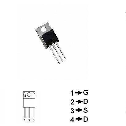 TRANZISTOR MOSFET CANAL N  600V 6.2A 125W