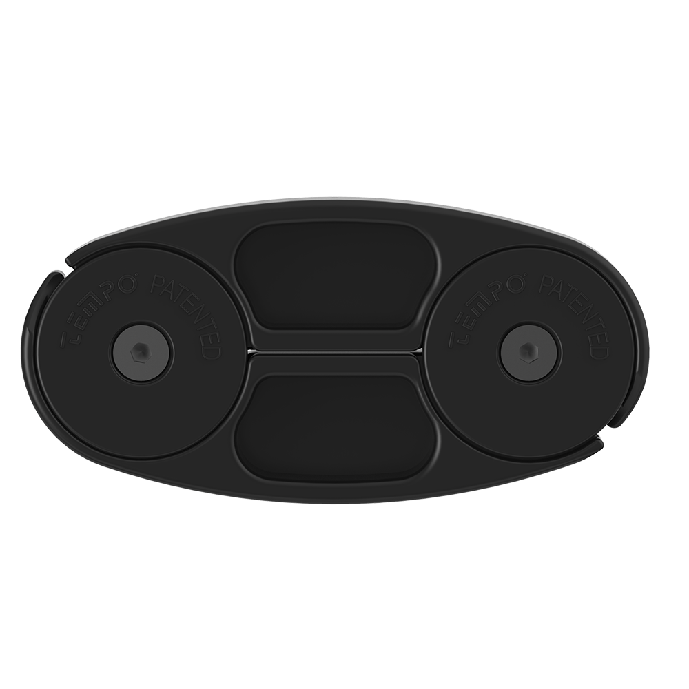 Set conectori mese, negru, 2 buc
