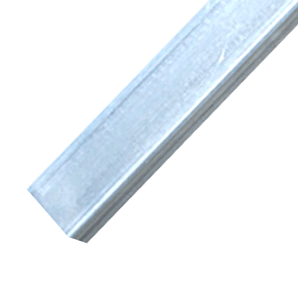 Stalp gard, otel zincat, dreptunghiular, fixare in beton, 2 m, 60 x 40 mm