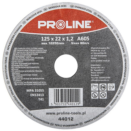 DISC DEBITARE INOX 180X1.6MM / A36S