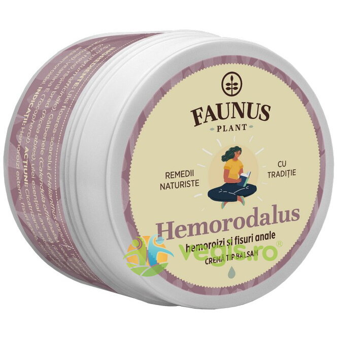 Crema Tip Balsam pentru Confort Ano-Rectal Hemorodalus 50ml