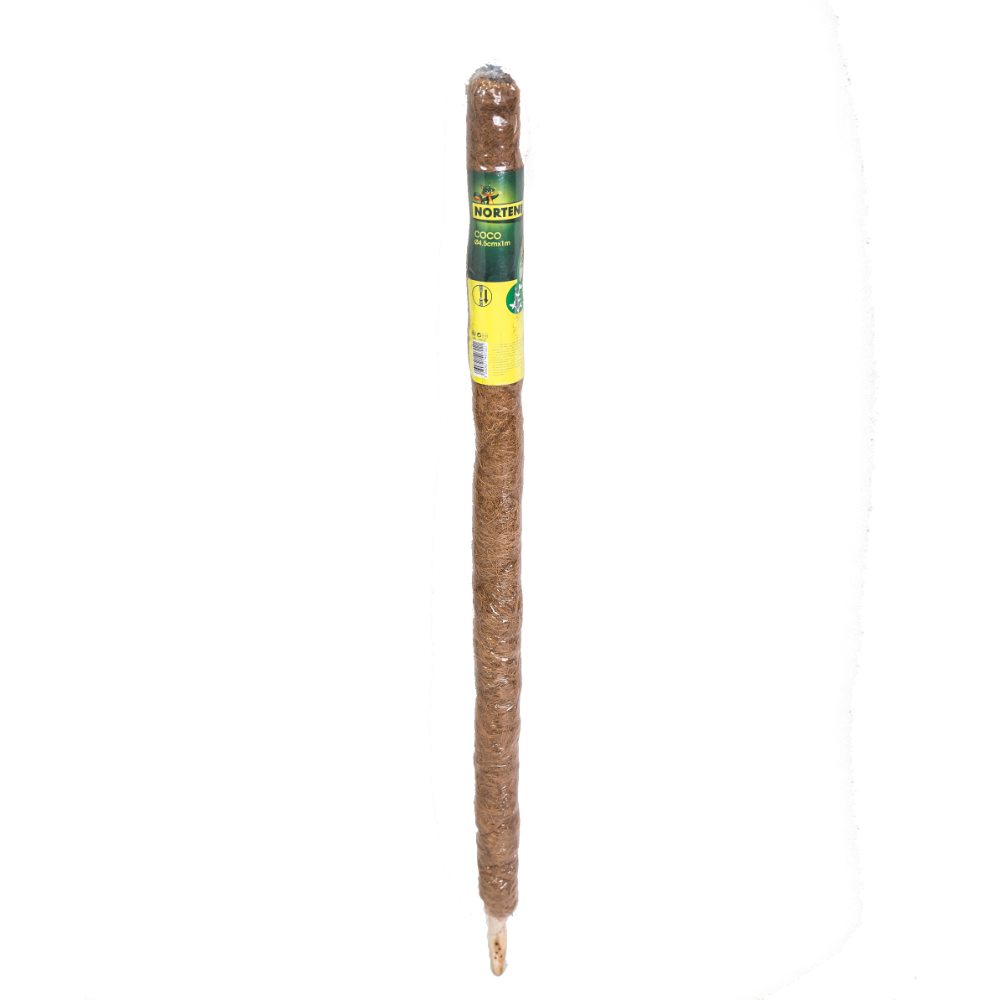Tutor cocos Nortene, lemn, Ø30 cm, 100 cm