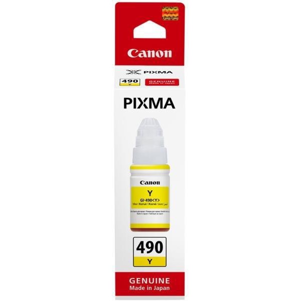 CANON GI-490 YELLOW INKJET BOTTLE