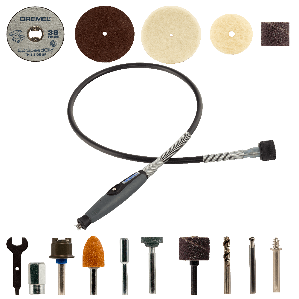 Unealta multifunctionala Dremel 3000-1/25, 33000 rpm, 130W + 25 accesorii si cutie depozitare