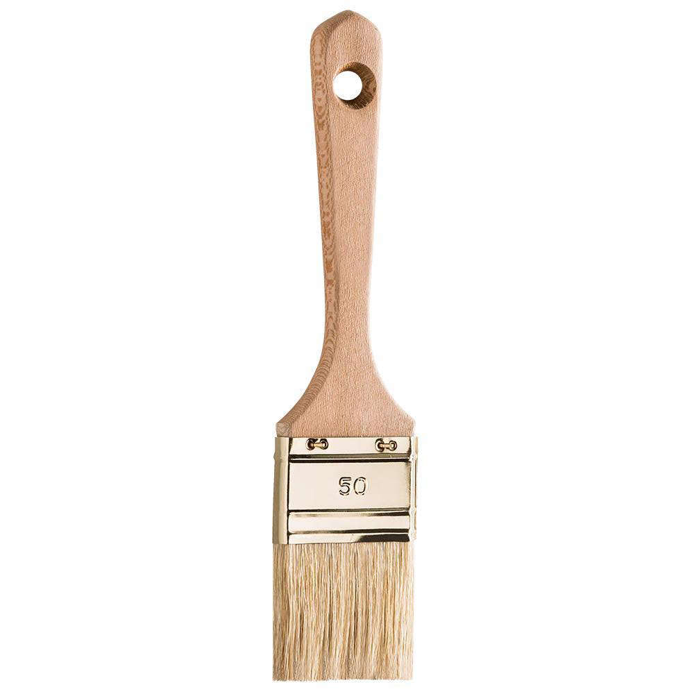 Pensula pentru vopsit seria 53, latime 50 mm, fir natural si sintetic, maner din lemn