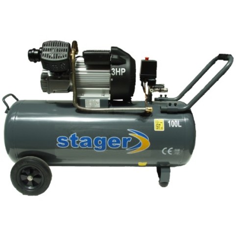 HM3100V - Compresor aer 220V/50Hz, 3Hp, 100L, 8bar