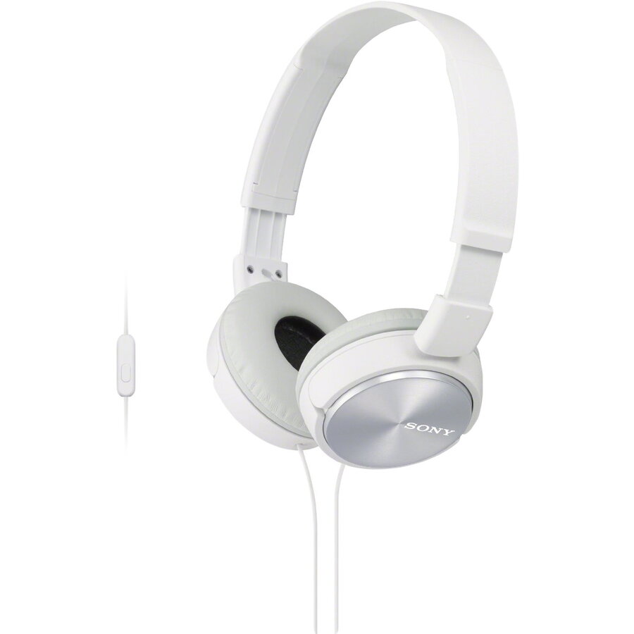 Casti MDRZX310AP, Alb, Casti On Ear cu fir, Jack 3.5mm