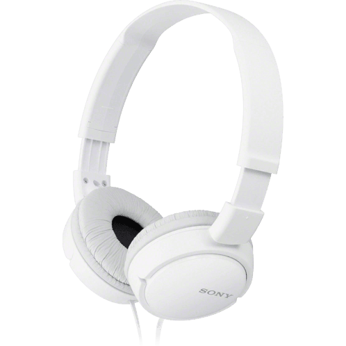 Casti MDRZX110AP, Casti On Ear cu fir, Alb, Jack 3.5mm