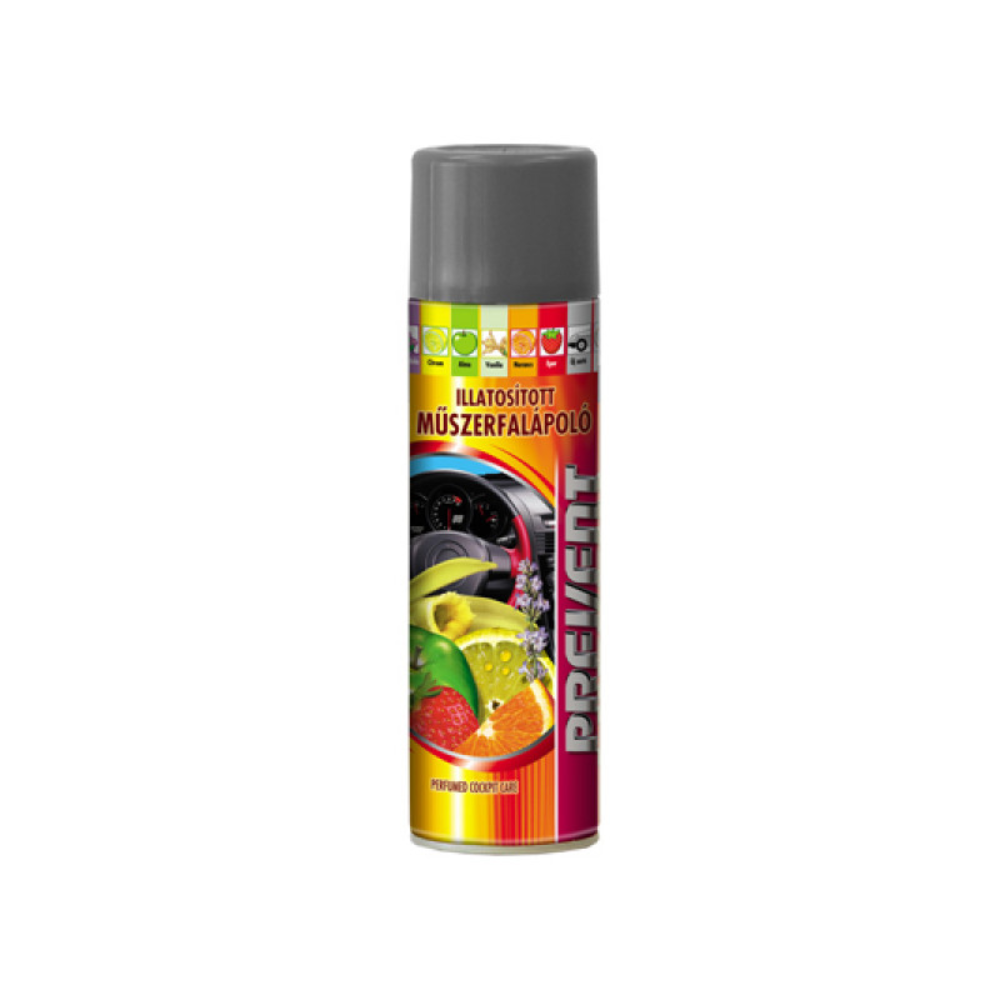 Aerosol cu silicon Prevent, parfum new car, 300 ml