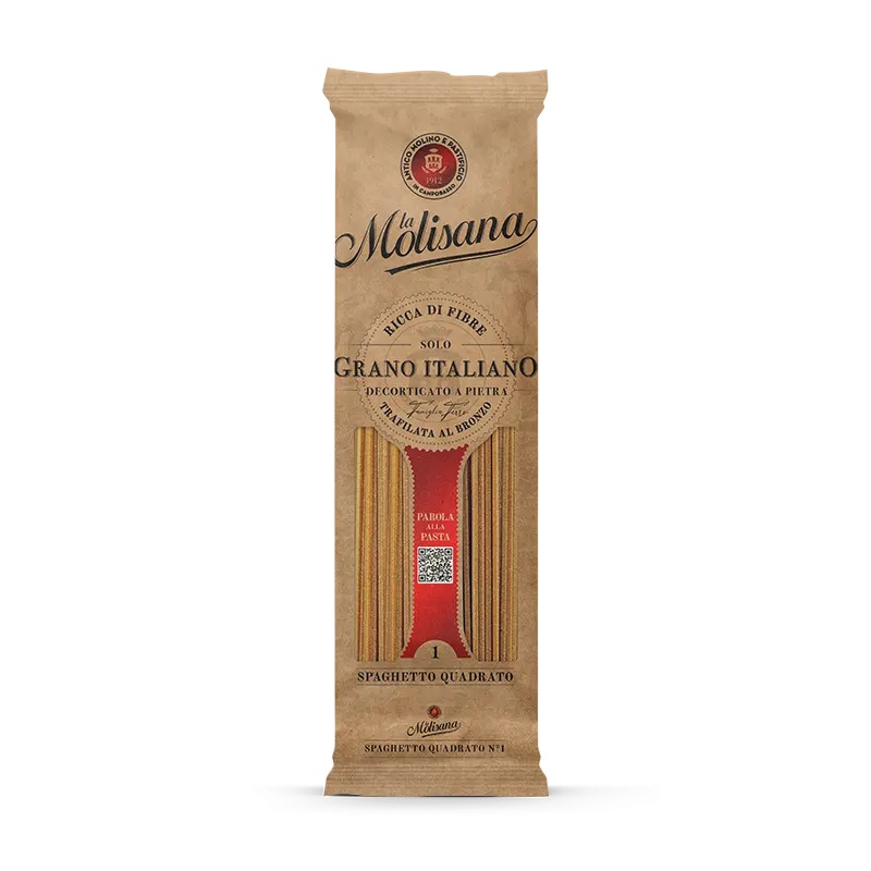 Paste Spaghetto Quadrato Integrali No1 La Molisana 500g