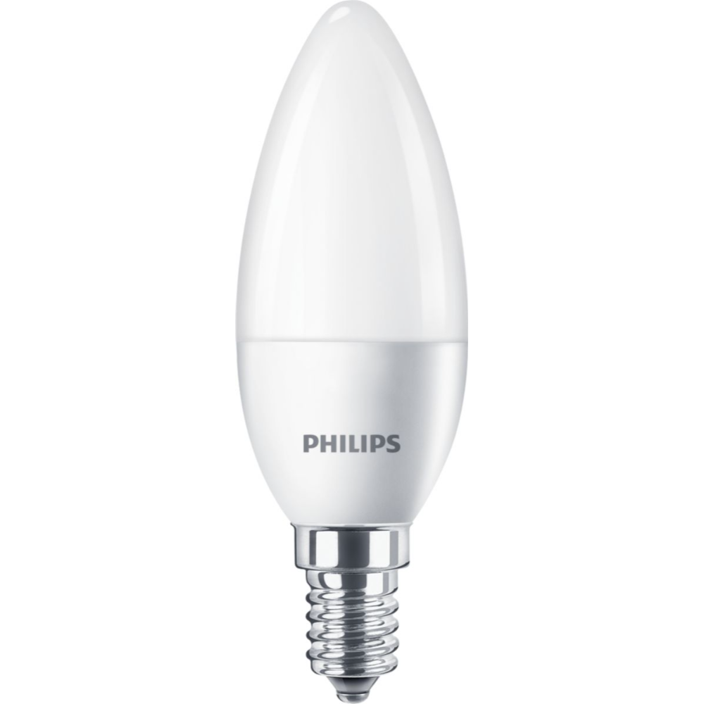 Bec LED lumanare Philips, E14, 5.5 - 40W, alb, lumina calda 2700 K