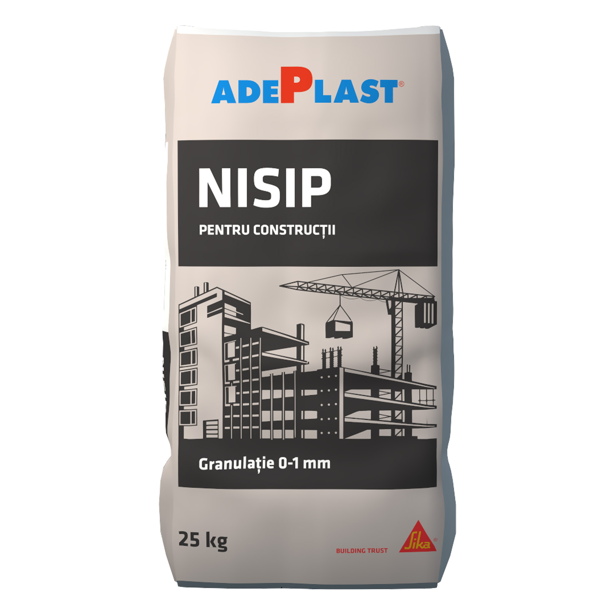 Nisip pentru constructii, Adeplast, interior / exterior, 25 kg