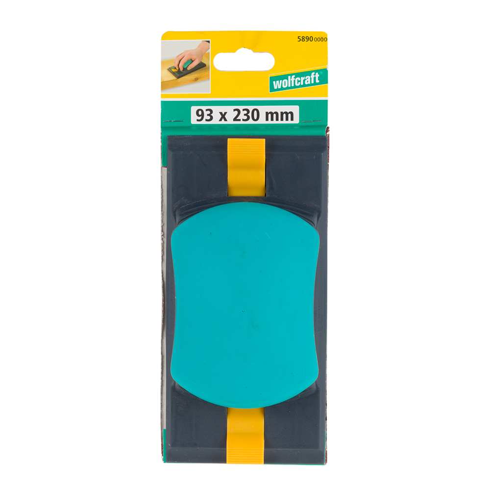 Slefuitor manual, Wolfcraft, plastic, 93 x 230 mm