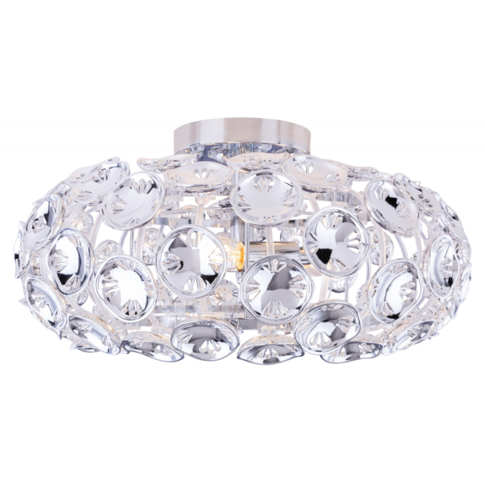 Plafoniera Globo Luggo 51500-3D, 3 x E14, 40 W, D 48 cm