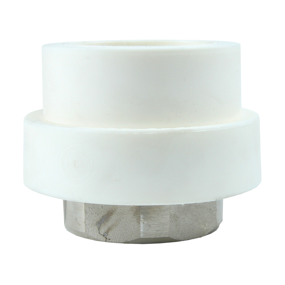 Mufa PPR 63 mm Vesbo, 2, filet interior, alb