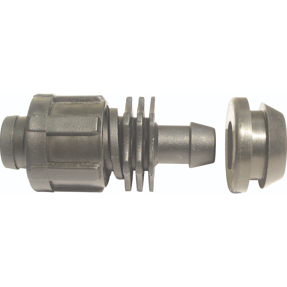 Set mufa de inceput banda de picurare, Palaplast, 17 mm + garnitura Grommet, 10 bucati