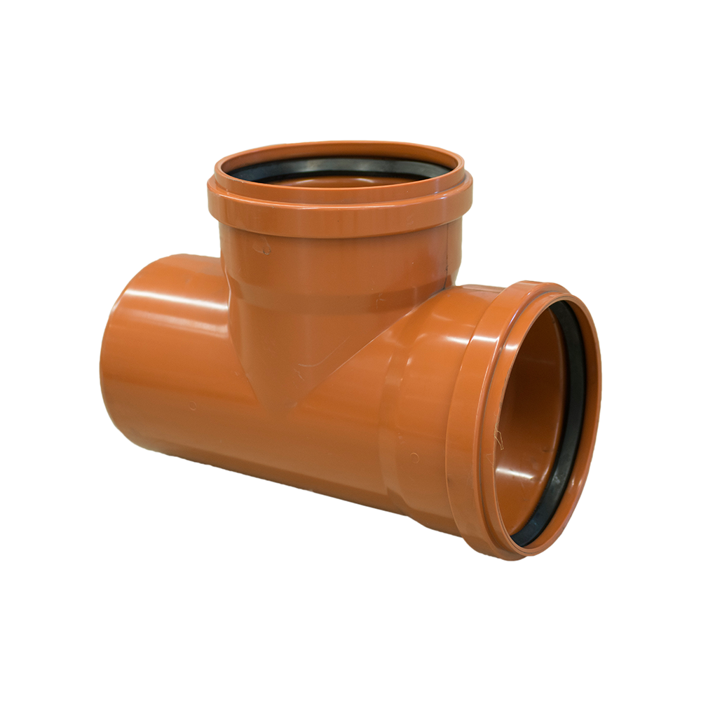Ramificatie canalizare exterioara PVC Valrom, 87 grade, diametru 250 / 250 mm