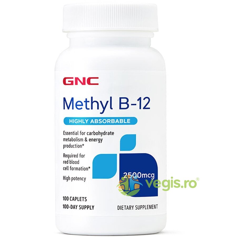 Methyl B-12 (Vitamina B-12 Metilcobalamina) 2500mcg 100tb