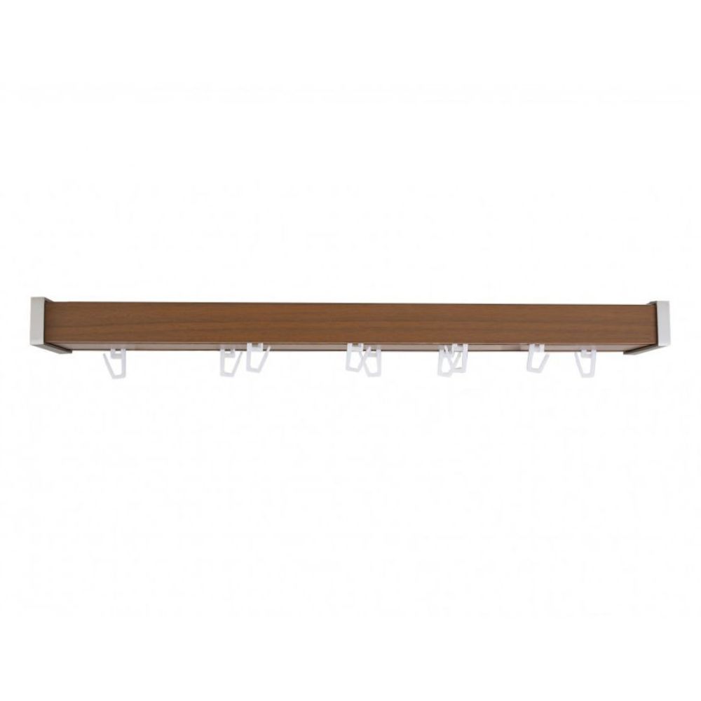 Sina aluminiu, cires, lungime 150 cm, accesorii incluse