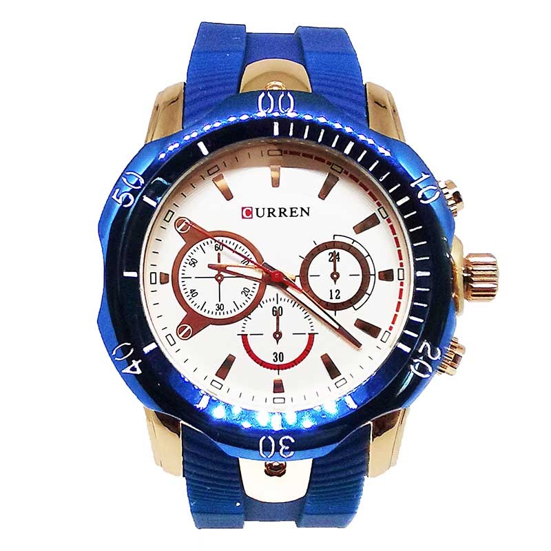 Ceas Barbatesc Alb Curren M8083
