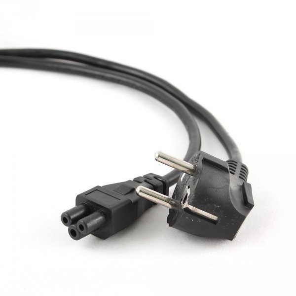 Cablu alimentare Schuko CEE7 - C5 3m Negru