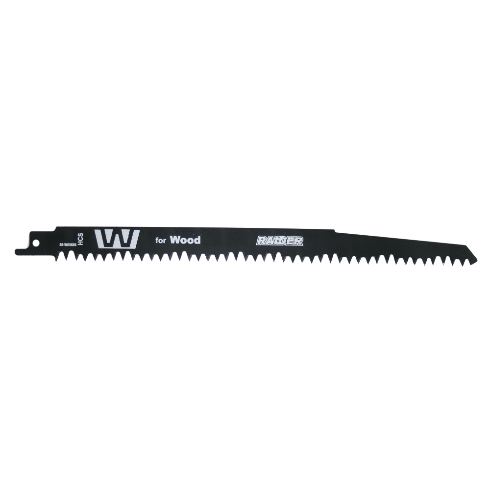 Set doua lame pentru fierastrau sabie Raider, pentru lemn, 240x19x1.5 mm