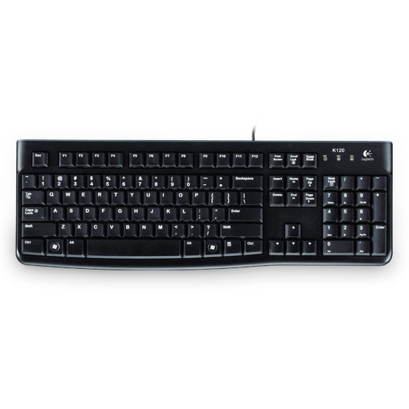Tastatura Standard K120 USB Business Layout US Negru