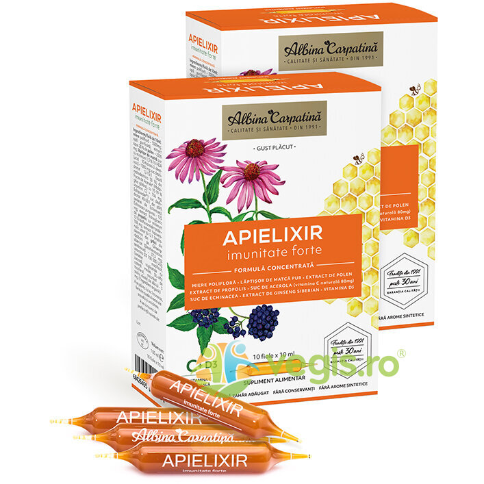 Apielixir Imunitate Forte 30 fiole