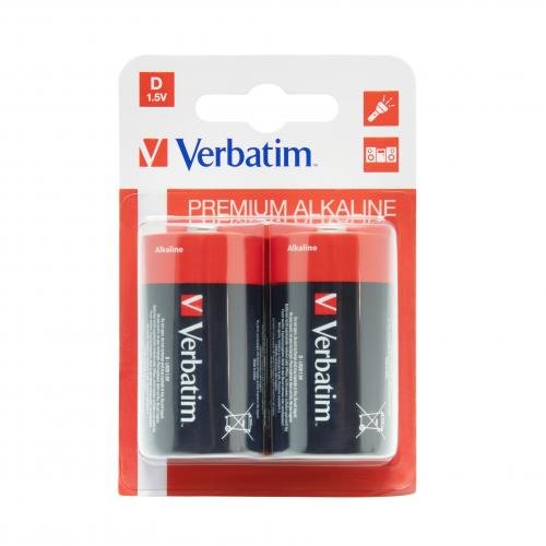 Baterie 2x D Alkaline Blister