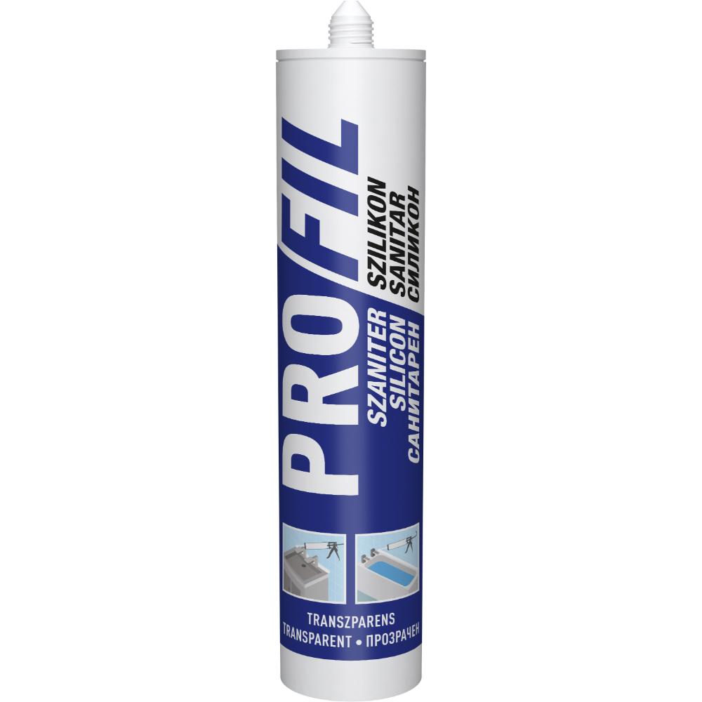 Silicon sanitar, transparent, Profil 124253, interior/exterior, 270 ml