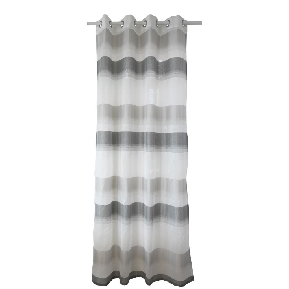 Draperie Osen, multicolor, gri-gri inchis, 140 x 245 cm