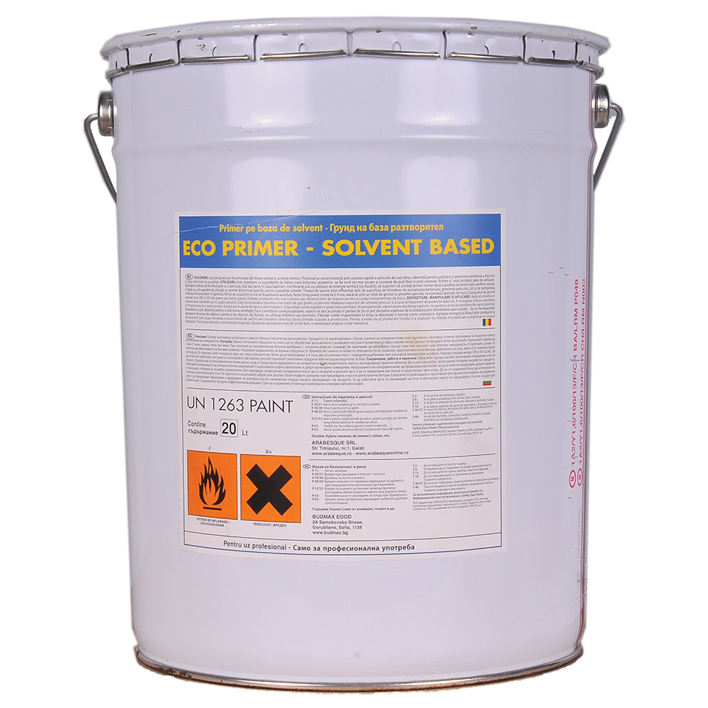 Amorsa bituminoasa de baza de solventi Eco Primer, 20 l